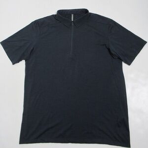 Arc'teryx Men's Frame Short Sleeve Polo Shirt Black Size L